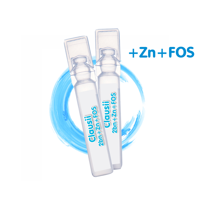 Bacillus clausii+ Zinc + FOS
